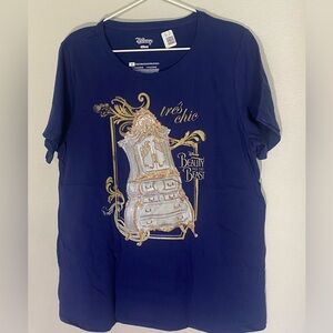 NEW WITH TAG DISNEY Beauty and The Beast Wardrobe Shirt, 1X